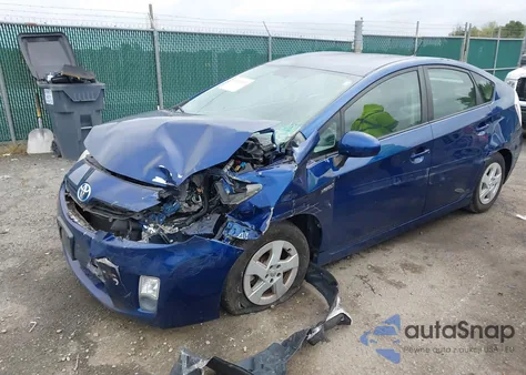 2010 Toyota Prius Ii из США, поврежденный, VIN JTDKN3DU5A0124727